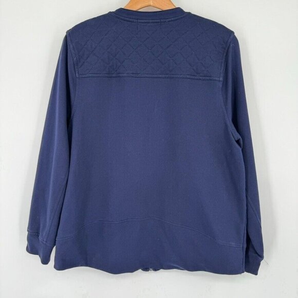 Lauren Ralph Lauren Active Jacket Women's Size 1x plus Zip Up pockets blue - Picture 7 of 9
